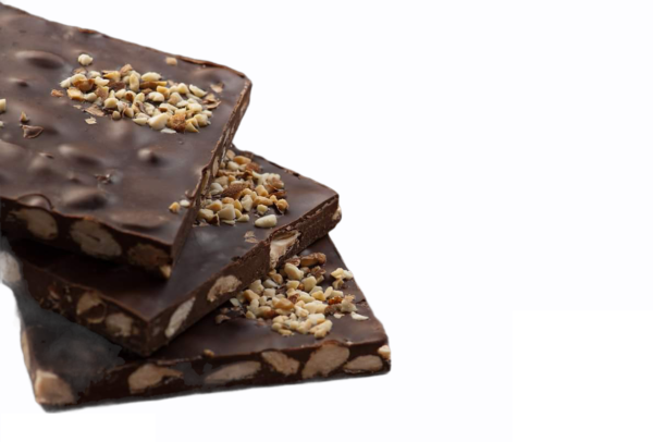 Σοκολάτα υγείας με ολόκληρα αμύγδαλα | Laurence Galerie De Chocolat