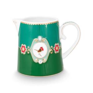Γαλατιέρα "Love Birds" Green