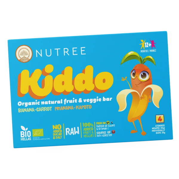 KIDDO Banana Carrot (4x30g) – Bio | Nutree