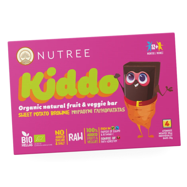 KIDDO Sweet Potato Brownie (4x30g) – Bio | Nutree