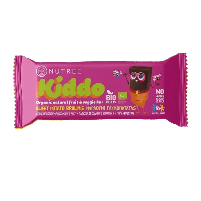 KIDDO Sweet Potato Brownie (4x30g) – Bio | Nutree - Image 2