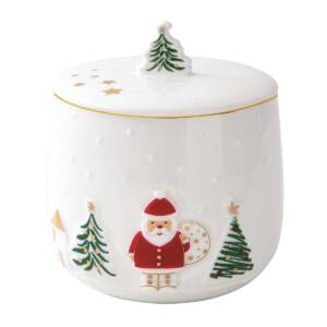 Χριστουγεννιάτικο Βάζο για Μπισκότα – “Let it Snow”