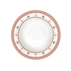 Πιάτο Σούπας “Festive” Πορσελάνης